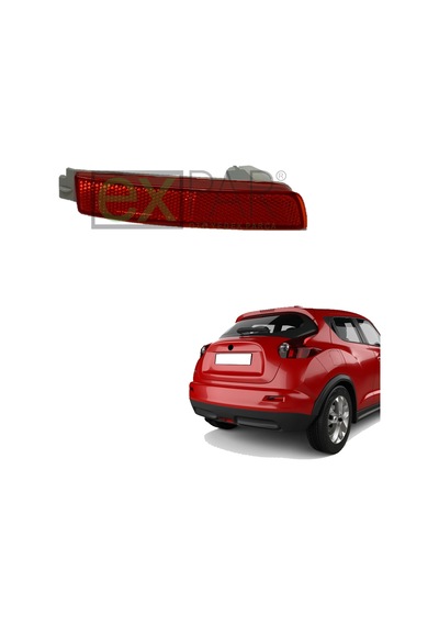 Nissan Juke Arka Tampon Reflektörü Sağ Taraf 2011 - 2014 Model Nissan Juke Kedi Gözü