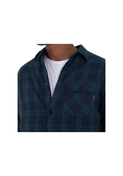Hurley Hurley Axe Sherpa Flannel Erkek Yeşil Sweatshirt 737 Yeşil