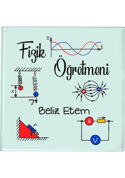 Fizik Öğretmenine Hediye - Öğretmenler Günü Isimli Hediye Seti