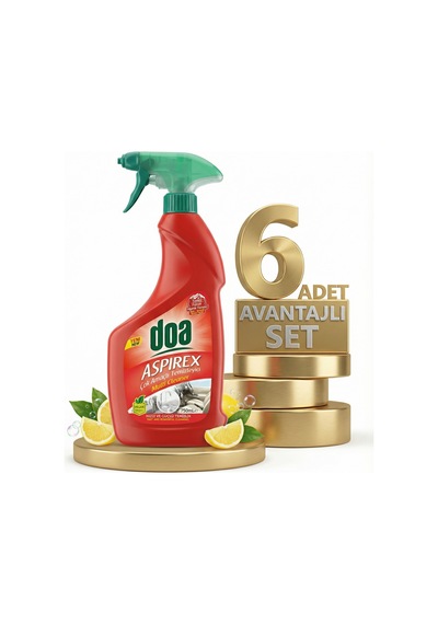 Doa Aspirex Çok Amaçlı Genel Temizleyici 6x750 Ml Diğer
