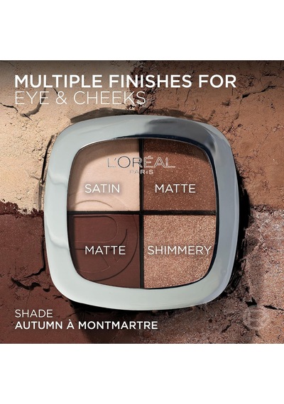 L'oreal Cosmetics Paris Paradise Autumun Nude Dörtlü Far Paleti 03