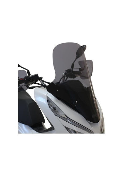 GP Kompozit Honda PCX 125 2018-2020 Uyumlu Ön Cam Siyah 65 cm