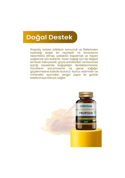 Shiffa Home Propolis 60 Kapsül X2 Set İndirimli