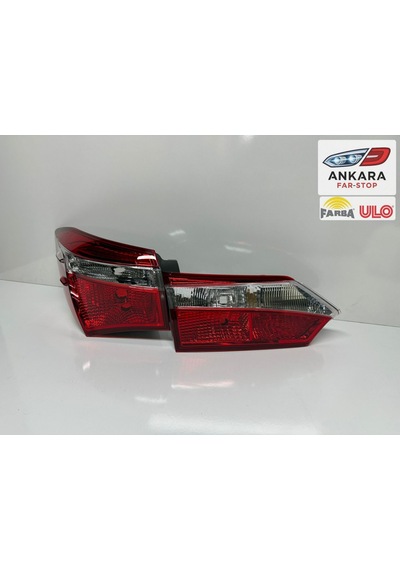 Toyota Corolla 2013 - 2015 Stop Lambası Sol İç Ve Dış Takım  Farba - Ulo - 2 Stop -