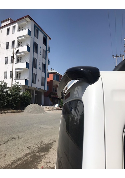 Peugeot Partner 2002-2008 Siyah Spoiler