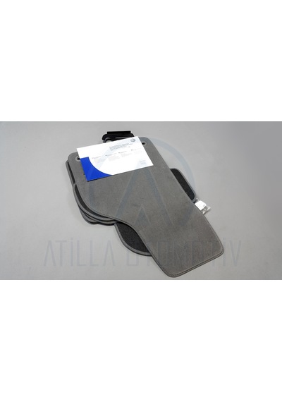 VW JETTA 1K2 2005-2011 HALI PASPAS SETİ JETTA YAZILI GRİ.