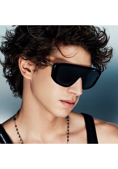 Dolce Gabbana Dg4520 501 87 28 Erkek Güneş Gözlüğü Siyah