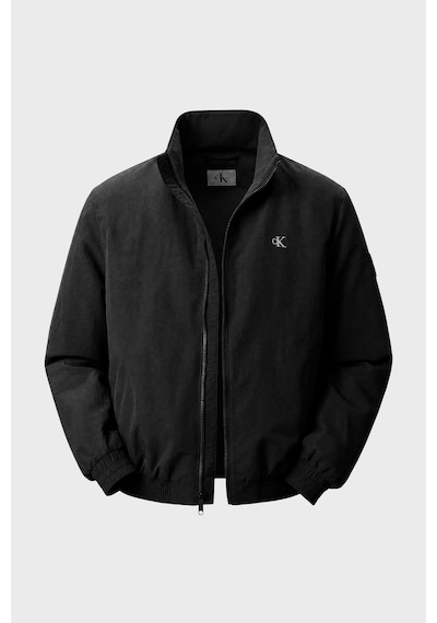 Calvin Klein Su Geçirmez Logolu Regular Fit Mont Lv04rg500gub1 Erkek Mont Lv04rg500g Ub1 Siyah