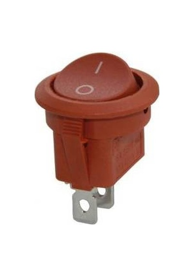 Mr-133c Yuvarlak Işıksız Anahtar On-off 2 Bacaklı Kahverengi