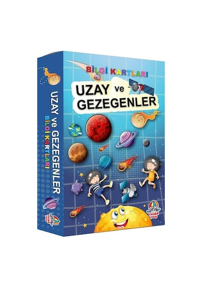 Uzay ve Gezegenler - Bilgi Kartları- Yağmur Çocuk