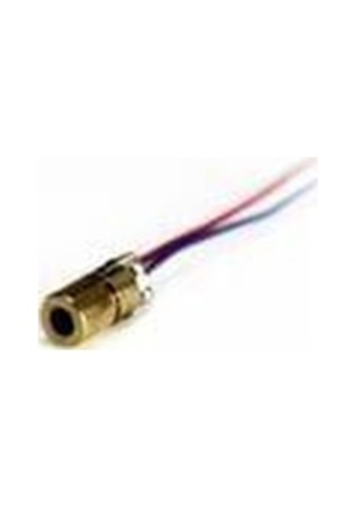 6mm 650nm 5mw Kırmızı Nokta Kafalı Bakır Lazer