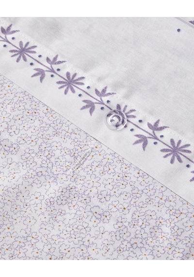 Minibloss Pamuklu Tek Kişilik Nevresim Seti 160x220 Cm Lila