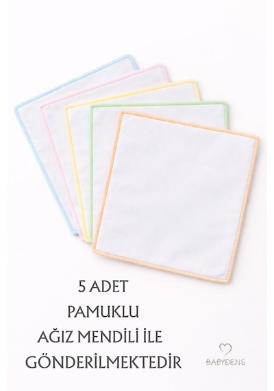 Babyden's 0-12 Ay Welsoft Peluş Bebek Dış Kundak Uyku Tulumu Ayıcık Kulaklı İçi %100 Pamuk Astarlı Battaniye Mavi