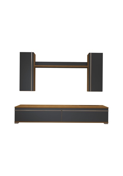 Decoraktiv Eko 5d Mdf Std Tv Ünitesi Tv Sehpası Pera - Antrasit