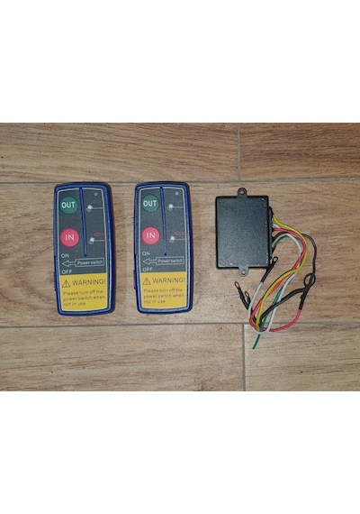Vinç İçin Kablosuz Kumanda 2li 12volt