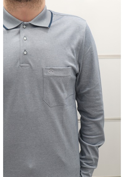 Santa Dmc Tekstil Erkek Düz Klasik Kesim Rahat Kalıp Polo Yakalı Tek Cep Kışlık Ince Sweat Lacivert Santa Dmc Tekstil Erkek Düz Klasik Kesim Rahat Kalıp Polo Yakalı Tek Cep Kışlık Ince Sweat Lacivert