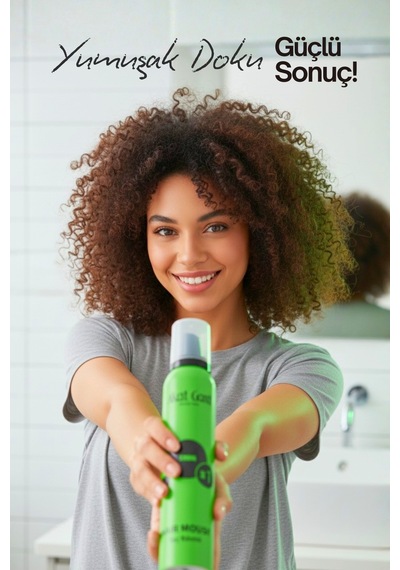 Akat Gardi Saç Köpüğü Strong No:1 Yeşil 200 Ml