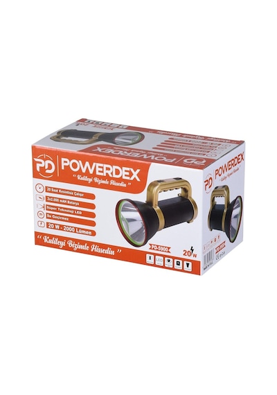Powerdex 20w Şarjlı Fener Pd-5900