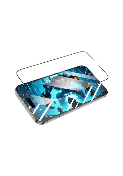 Hoco. Apple İphone 16e Bear Shield Hd Cam Ekran Koruyucu - Siyah