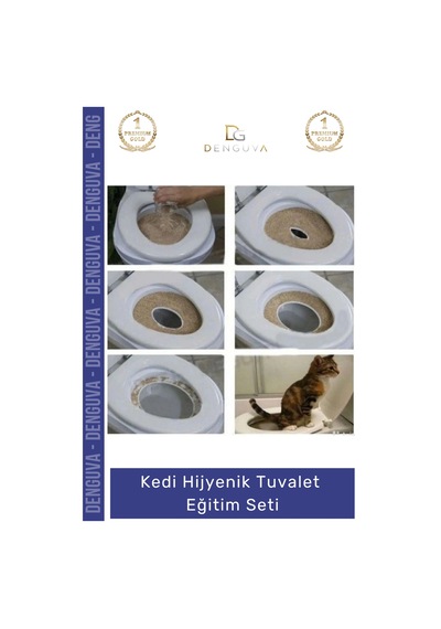 Kediklozeti Özel Üretim Ekonomik Çevre Dostu Klozet Uyumlu Catnip Katkılı Kedi Hijyenik Tuvalet Eği