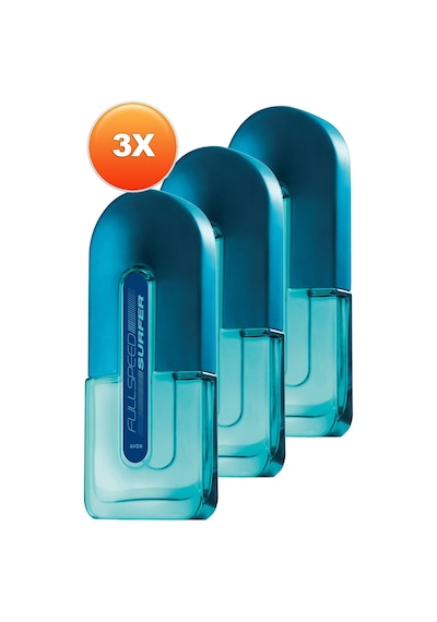 Avon Full Speed Surfer Erkek Parfüm EDT 3 x 75 ML