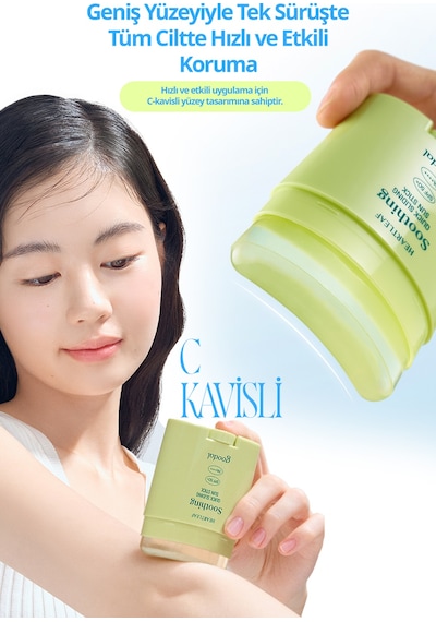 Jel Yapılı Şeffaf Stik Güneş Kremi Goodal Heartleaf Soothing Quick Sliding Sun Stick Spf 50+ Pa++++