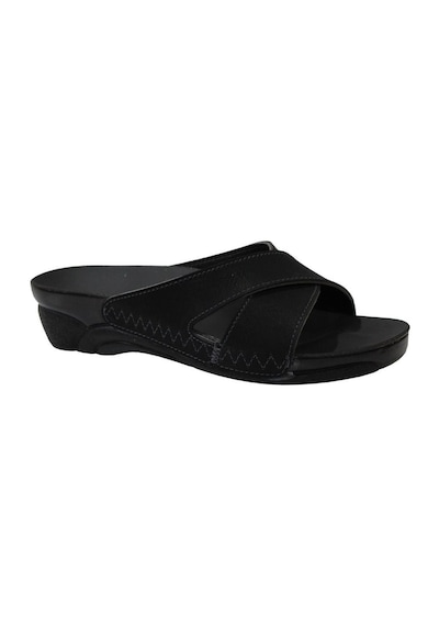 Ceyo Venedik-9 Siyah Ortapedik Bayan Terlik & Sandalet 001