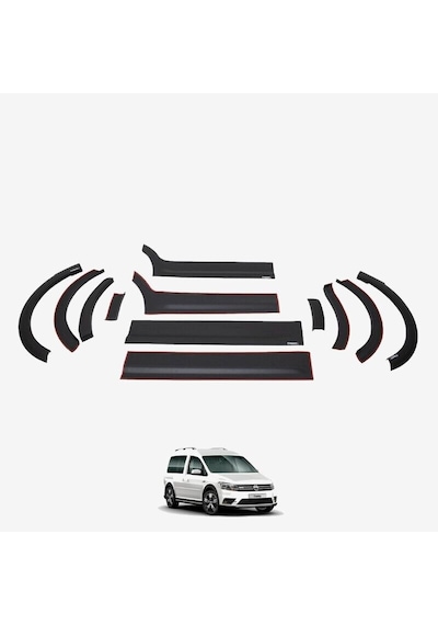 Volkswagen Caddy 2015-2020 Uyumlu Yedek Parça Dodik Set 12 Parça
