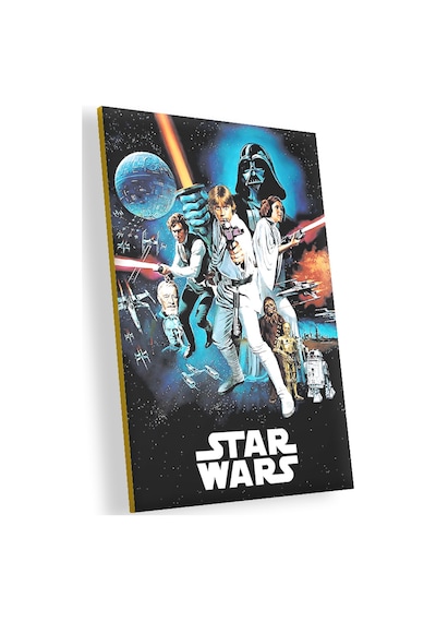 Cakasepetim Star Wars Afiş Ahşap Mdf Tablo