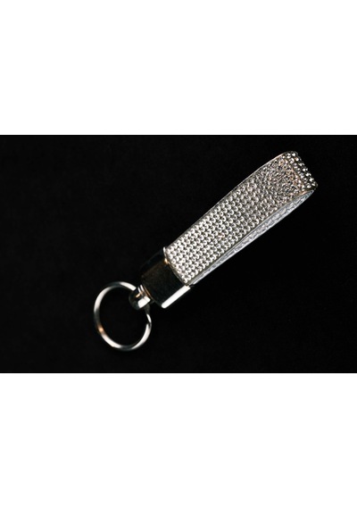 Gümüş Swarovski Taşlı Anahtarlık