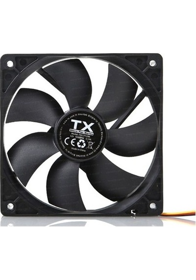Tx 12Cm Sessiz Kasa Fanı Txccf12Bk