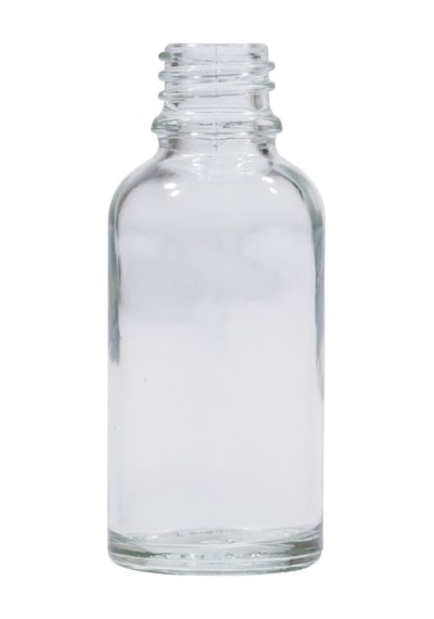 Şeffaf Cam Şişe 50 Ml 25 Mm 127 Adet