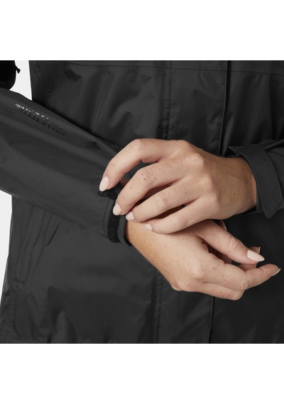 Helly Hansen W Loke Kadın Siyah Yağmurluk Mont 2.0-10156 Siyah