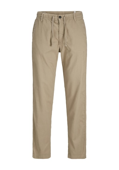 Jack & Jones Jack Jones Keten Rahat Kesim Erkek Pantolon 12274977 Krem