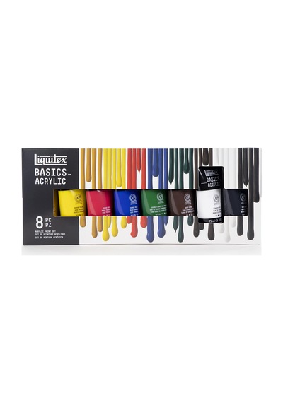 3699396 Basics Akrilik Boya Seti 8 X 75 Ml Tüpler, Işığa Dayanıklı Sanatçı Akrilik Boyaları, Parlak Renkler, Tuval, Akrilik Boyama, Karışık Medya Ve Yaratıcı Projeler İçin İdeal 3699396 Basics Akrilik Boya Seti 8 X 75 Ml Tüpler, Işığa Dayanıklı Sanatçı Akrilik Boyaları, Parlak Renkler, Tuval, Akrilik Boyama, Karışık Medya Ve Yaratıcı Projeler İçin İdeal