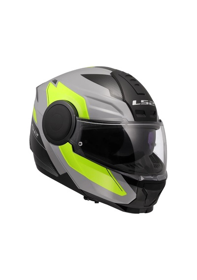 Ls2 Scope 2 Durıa Gri-neon Sarı Kask Neon Sarı