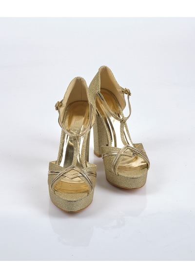 Natty Shoes Altın Kadın Ayakkabı 20119108 001