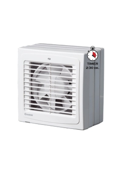 Blauberg Wind 125 T Cam Tipi Fan Zaman Ayarlı