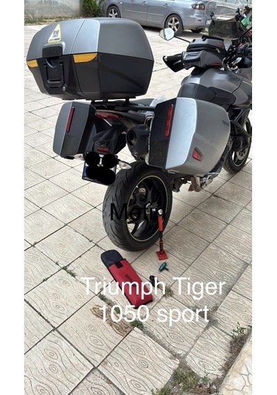 Tek Maşalı Motosikletler İçin Motosiklet Krikosu 28-42 Mm Kırmızı
