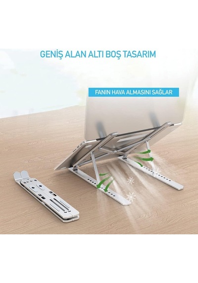 Taşınabilir Laptop Stant Bilgisayar Stant Notebook Stant Tüm Laptoplarla Uyumlu Bilgisayar Stan