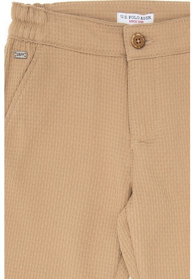 U.s. Polo Assn. Erkek Çocuk Camel Pantolon Kanvas-chino 50317274-vr015 Camel