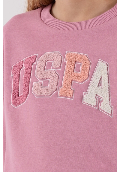 U.S. Polo Assn. U.s. Polo Assn Kız Çocuk Pembe Eşofman Takımı Us2306-c-v1 Pembe