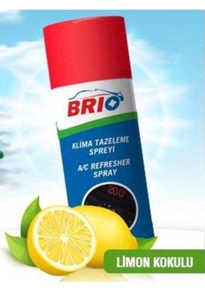 Brio Klima Araç Içi Tazeleme Spreyi 150 Ml Biyosit Içermez N11.980