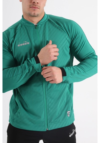 Diadora Elite Kamp Eşofmanı Tek Üst Yeşil