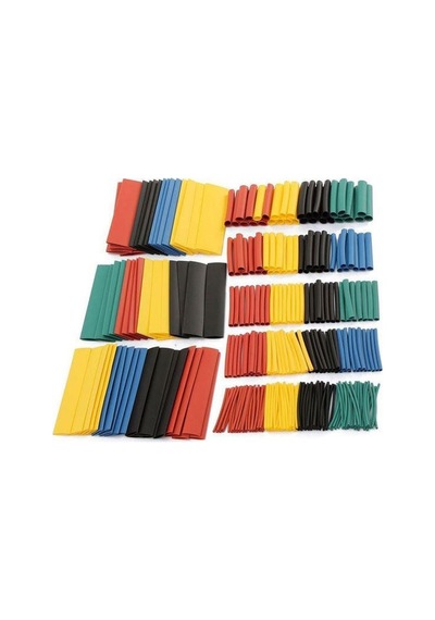 Elektronikport-Makaron Seti 328 Adet (Isı Polyolefin Shrink Boru) 5 Renk Kalitel