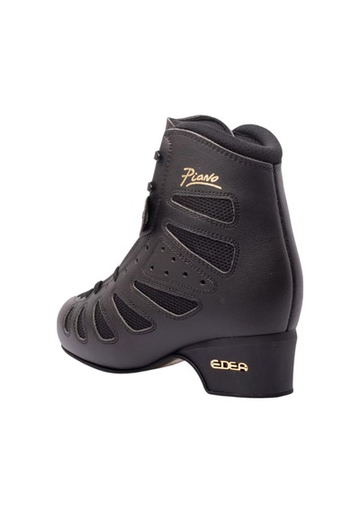 Edea Piano Black Buz Pateni Botu D Kalıp Siyah
