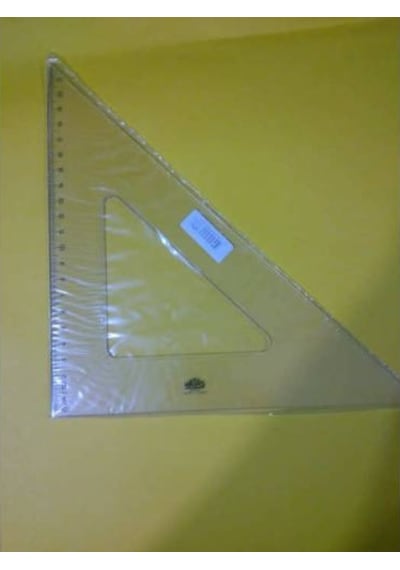 Gönye 45x45x90 + 30x 60x 32 CM Hatas 2 Adet Cetvel