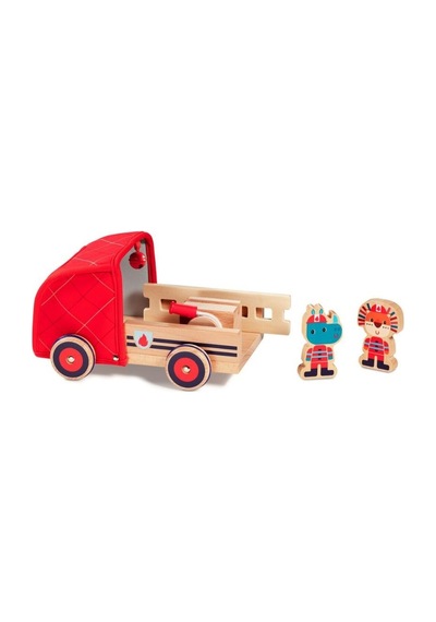 Lilliputiens Ahşap İtfaiye Aracı - Marius&jack