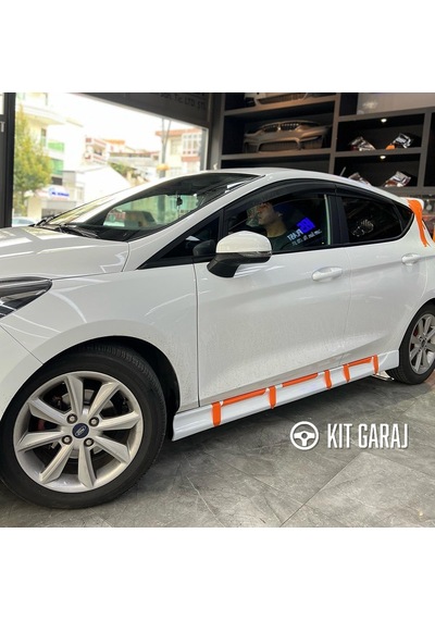 Kit Garaj Ford Fiesta Aero Yan Marşpiyel Plastik Dayanıklı & Sportif Tasarım Boyasız 2018