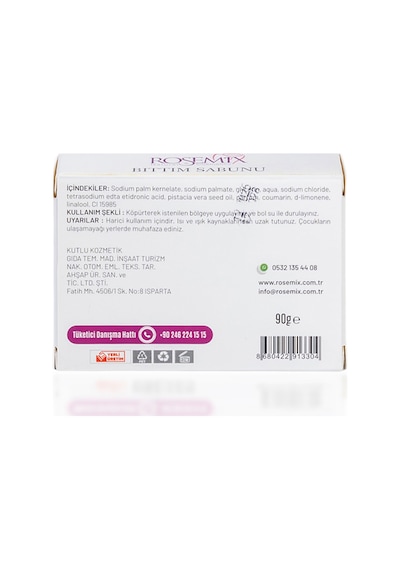 Rosemix - 617 - - Bıttım Sabunu Kutulu 90 Gr - 2 Adetlik - Ilkestor - Set Ürün Diğer